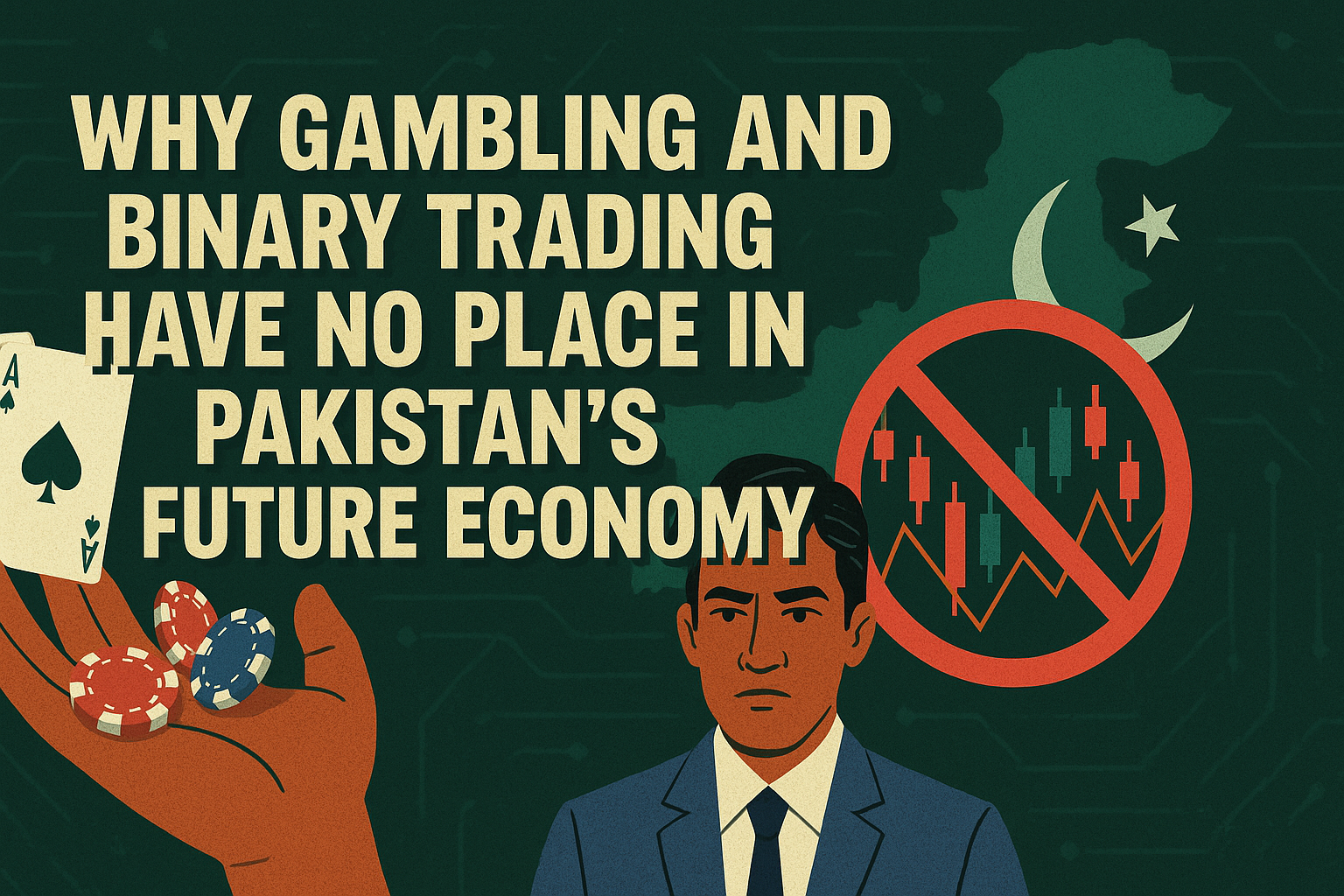Gambling and Binary Trading